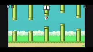 Playing Flappy Bird In Roblox(Am I Good?)