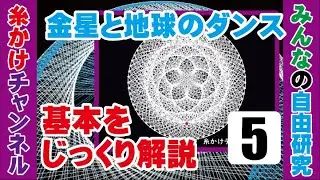 糸かけの基本をじっくり解説５：金星と地球のダンス