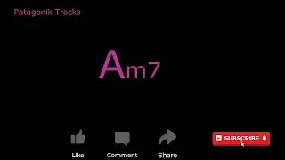 Backing Track Am7 ( VAMP ) La menor 7 - A minor