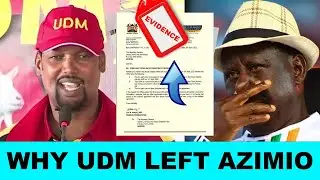Azimio EXPOSED: The Whole Truth About Why UDM Left Azimio for Kenya Kwanza || Ali Roba speaks out