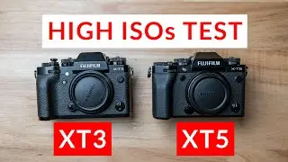 FUJIFILM X-T3 VS X-T5 HIGH ISO TEST | IS IT AS GOOD?
