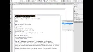 InDesign - create a character style
