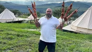 Shashlik Such Urgently for Cooking I Recommend. In Armenia meeting with Super Sako.