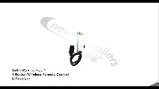 N1010564 - Keith Walking Floor 4 Button Wireless Remote Control & Receiver