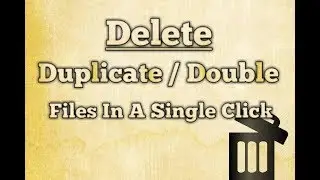 Find & Delete Double/Duplicate Files Or images In a Single Click On Your Android