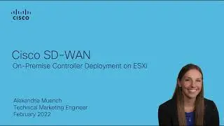 Cisco SD-WAN: On-Prem Controller Deployment on ESXi