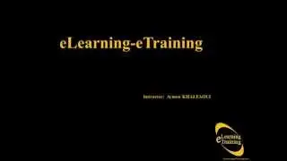 Welcome to eLearning-eTraining