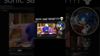 sonic said WHAT??? #sonic #shorts
