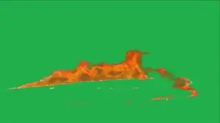 real fire flame thrower green screen effect stock footage