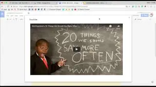 Display YouTube Videos in a Google Doc with DocuTube