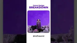 ( Breakdown) Canva Design de #Produit de Luxe  #traficquand #designcanva #canva  #astuces