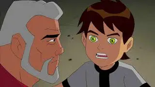 Ben 10 ve Gwen gelecekteki Büyükbaba Max ile konuşuyor-HD 1080p Türkçe
