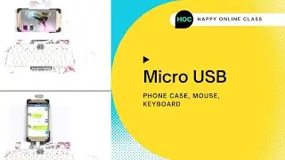 AFFORDABLE AND CUTE  ANDROID PHONE KEYBOARD WITH MOUSE.