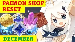 Paimon Shop Reset Dec 2021 | Genshin Impact