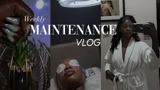 MAINTENANCE VLOG | spa +  cardib hair diy + nail + gym  &more……