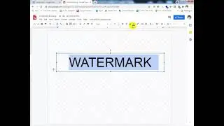 How to Make Watermark in Google Docs