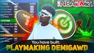 *NEW* BEST ISO BUILD IN NBA 2K21! THE MOST BROKEN BUILD IN NBA 2K21!