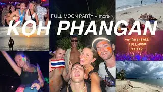 Koh Phangan Madness! FULL MOON PARTY, Jungle Party, + more | Backpacking Asia ep. 18