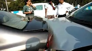 car accident hebbal