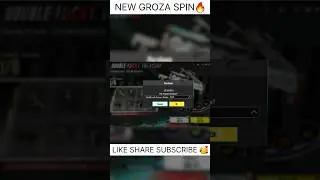 New groza spin 🔥😍 #luckyspin​ #groza​ #0ucgroza #pubg​ #funny​ #viralshort​ #ytshorts​ #bgmishorts​