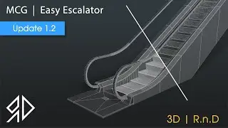 Easy Escalator Pro v1.2 trailer | 3Ds Max - MCG