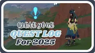 ⟡ Don't Ignore These Tips! Clear Your Quest Log || Genshin Impact