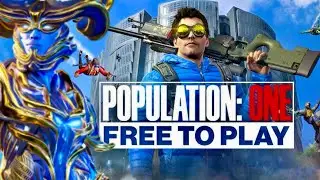 Cosmic Guardian Skin In Population:One | Still Enjoy Playing This Old Game
