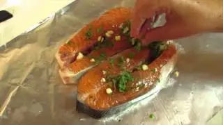 Recipe 4 - Salmon Cartocchio (with rice & peppers)