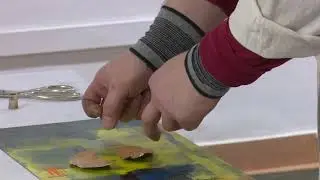 Мастер-класс Сергея Шипицына "Монотипия. Печать на офортном станке"