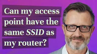 Can my access point have the same SSID as my router?