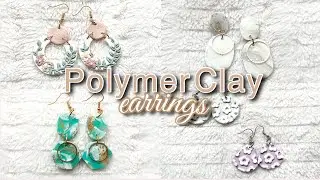 DIY HIGH END POLYMER CLAY EARRINGS