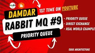 RabbitMQ with Nodejs #9 | Priority Queue Explained with code Implementation |  (#rabbitmq #nodejs)