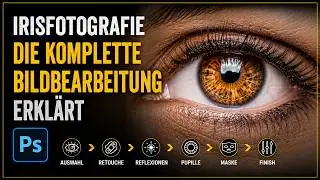 Irisfotografie - Komplette Bildbearbeitung