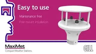MaxiMet - Advanced Compact Weather Stations from Gill Instruments