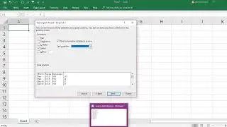 EXCEL: How to use TEXT QUALIFIERS while importing the TEXT file data in excel
