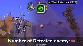 Making Terraria Radar to do its thing, with these 1.4 mods...