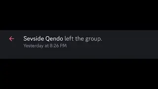 QENDO LEAVES VC MID CHECK TO AORDY & GLORDY #1010K (DISCORD PACKING)