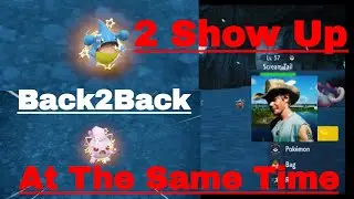 2 Shiny Pokemon Show at ONCE !!!!!!! BACK 2 BACK Shiny hunting in pokemon Scarlet