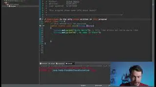 CS190 Lecture #4 - First Java Program