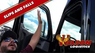 Slips and Falls: A Message to Professional Truck Drivers