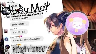 A Nightmare ///Obey me texting story///