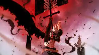 asta demon dweller sword black clover 4k live wallpaper