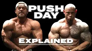 PUSH DAY EXPLAINED // FULL WORKOUT
