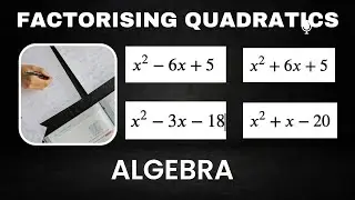 Algebra - Factorising Quadratics : Part 1 #NCEA Level 1 - #GCSE