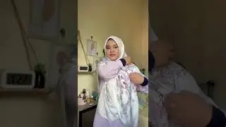 Tutorial bawal labuh style ustazah/ cikgu