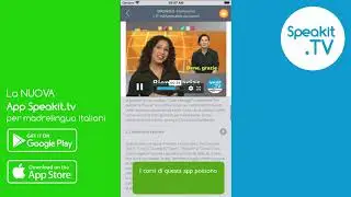 App Speakit.tv per madrelingua italiani (sitvappnew_it)