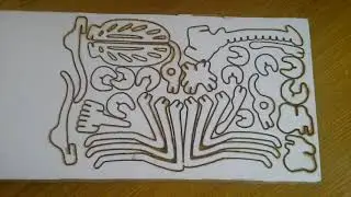 Делаем 3D пазл (комар) на самодельным ЧПУ (CNC).