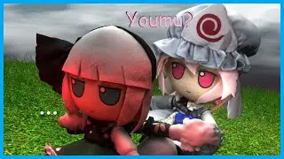 Youmu and Annoying Master Yuyuko【Touhou Blender animation】
