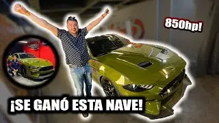 MI MEJOR AMIGO SE GANÓ UN AUTO DE 850hp !!!
