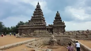 mahabalipuram shore temple vlog | sea shore temple vlog | kutty vaandu